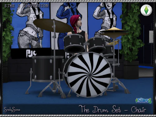 The Drum Set - Chair