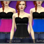 Ruffle Tube Top