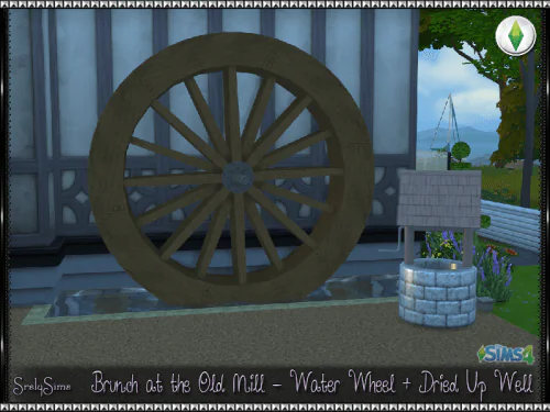 Water Wheel + Well