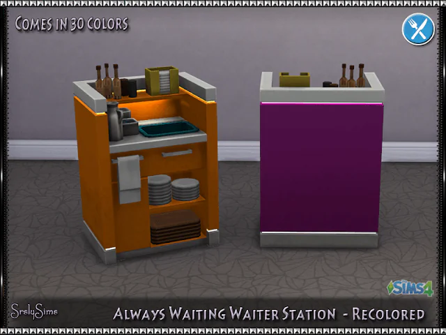 Recolors: Always Waiting Waiter Station