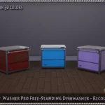 Recolors: Washer Pro Free-Standing Dishwasher