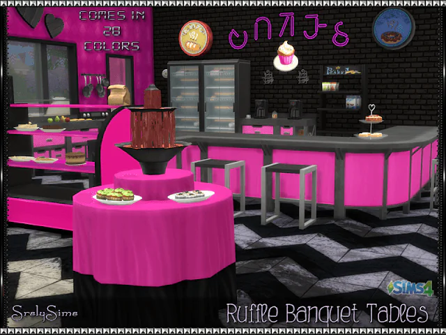 Recolors: Ruffle Banquet Table