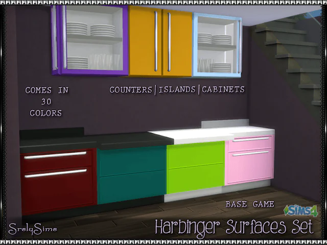 Recolors: Harbinger Surfaces Set