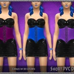 Short PVC Dress
