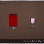 Recolors: Polished Metal Wall Lamp
