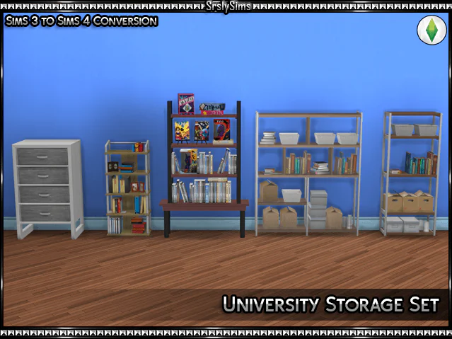 University Storage Set