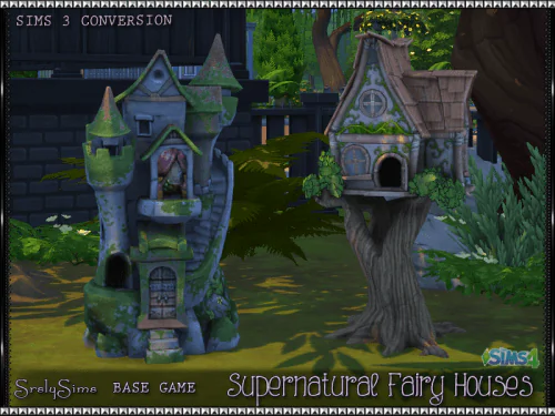 Supernatural Fairy Houses (decor)