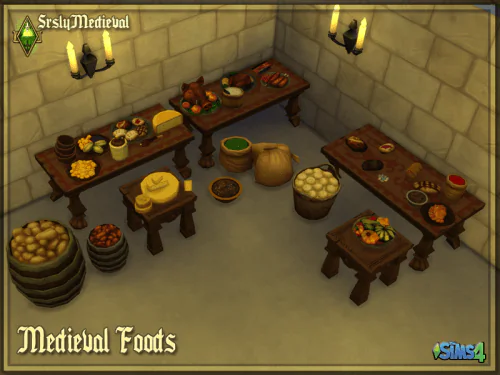 Medieval Foods - Decor