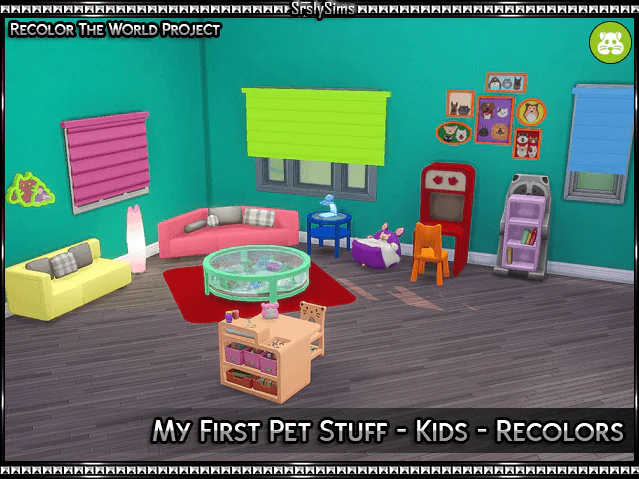 Recolors: My First Pet Stuff - Kids