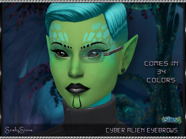 Cyber Alien Eyebrows