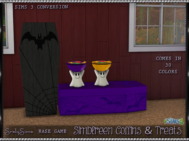 Coffins & Treats Decor