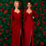 Crimson Affair Dress