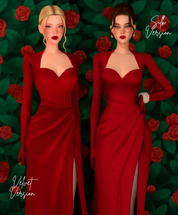 Crimson Affair Dress
