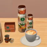 Pumpkin spice coffee set