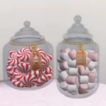 Xmas Candy jar - set