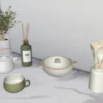 Serene kitchen set