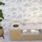 Retro Vinyl Record Player