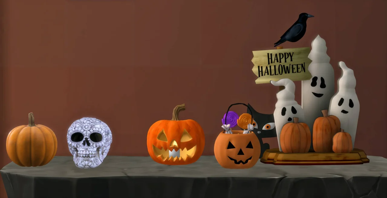 Spooky Happy Halloween set