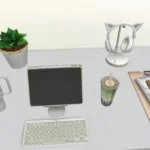 Minimal phone with notes & planner - set
