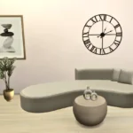 Minimal wall clock set
