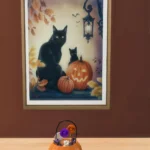 Hallowen wall prints - set