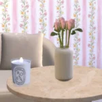Antigue Roses in vase - set