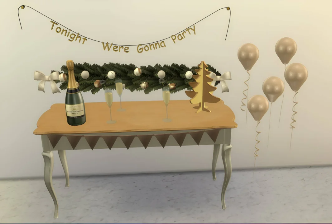 Festive New year set