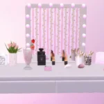 Pink makeup - set #2