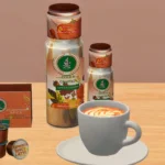 Pumpkin spice coffee set