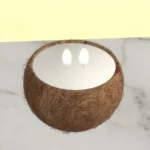 Coconut candles - set
