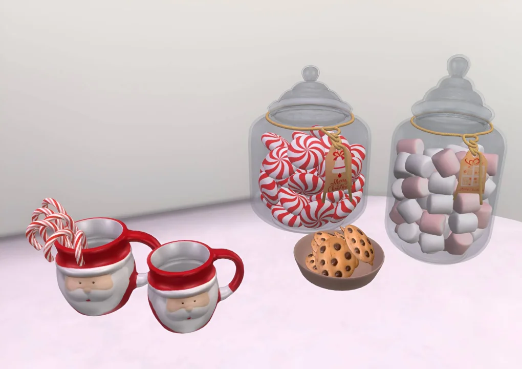 Xmas Candy jar - set
