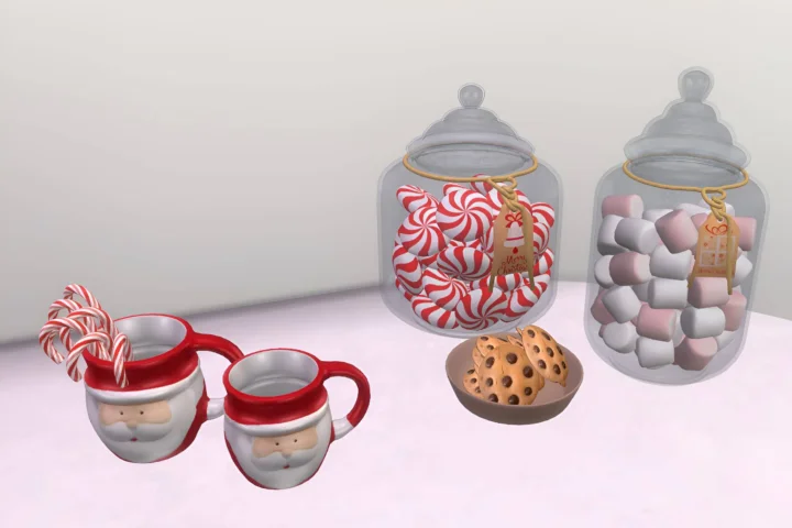 Xmas Candy jar - set