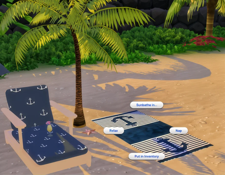 Anchor beach towel