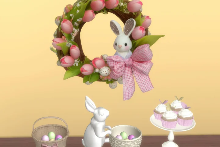 Easter Bunny Wreath