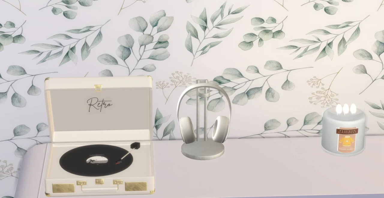 Retro Vinyl Record Player