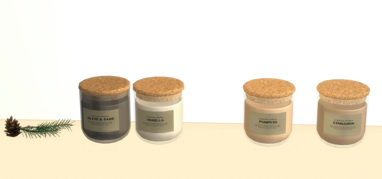 Oh my candles - set