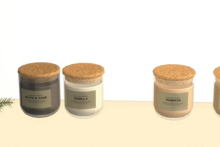 Oh my candles - set