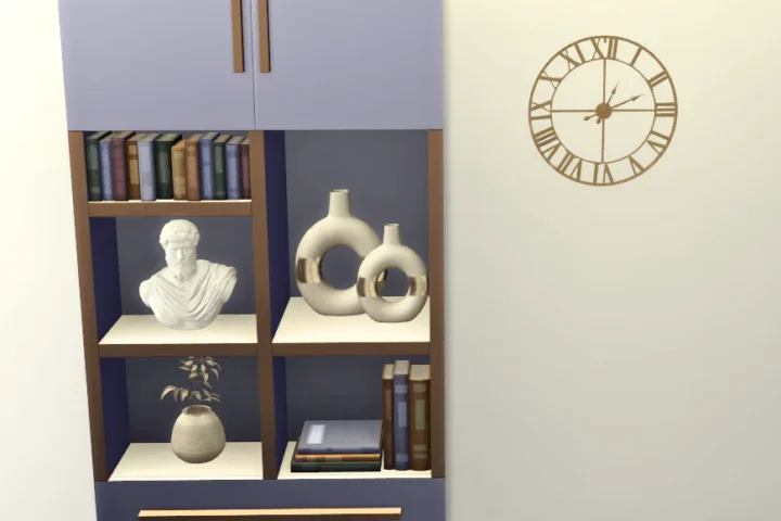 Minimal wall clock set