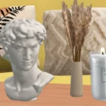 Minimal statue Michelangelo's David head
