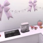 Santa cup with Candy canes - set