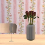 Antigue Roses in vase - set