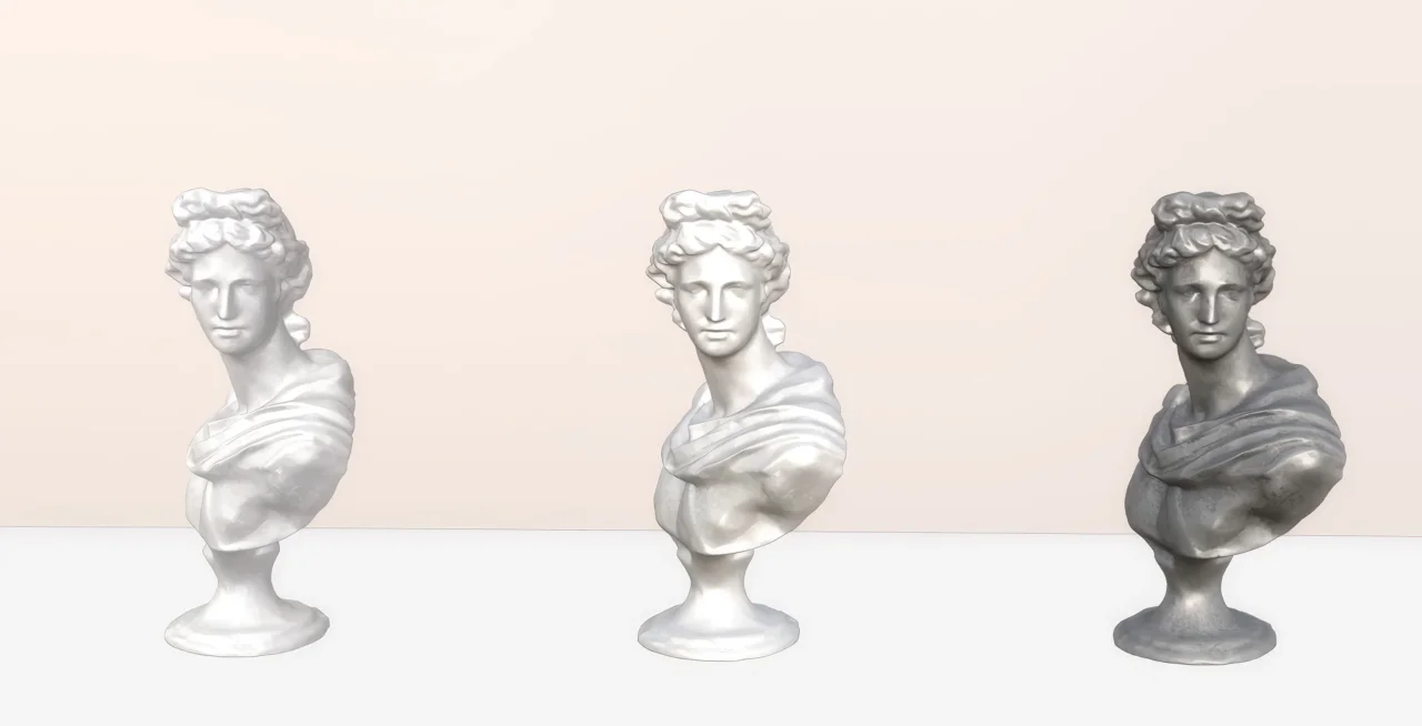 Minimal statues - set