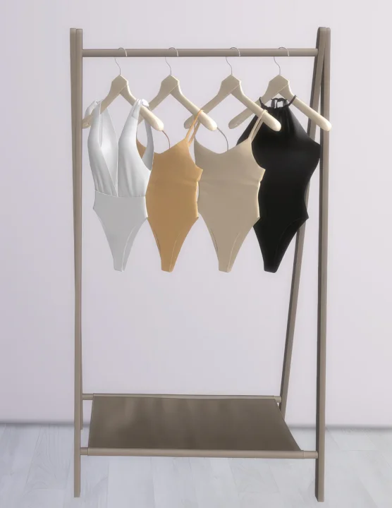 Swimsuit hanging rack - set