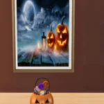 Hallowen wall prints - set