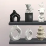 Minimal vases set