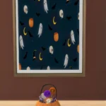 Hallowen wall prints - set