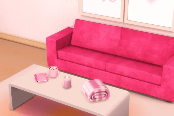 Pink Cozy Moment