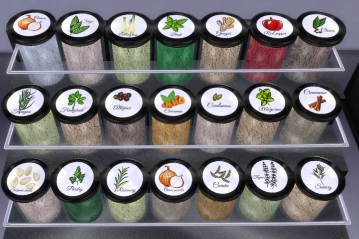 Spices stand holder