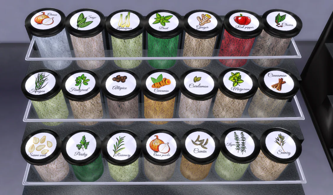 Spices stand holder