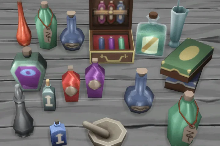 Incantation & Apothecary Clutter